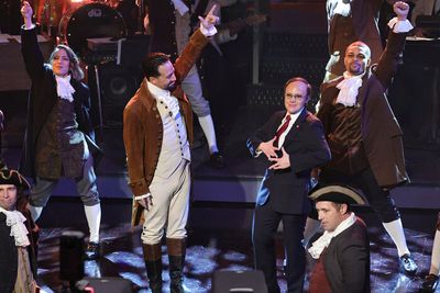 Lin-Manuel Miranda and Kate McKinnon Photo