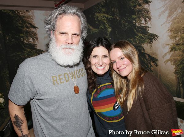 Michael Park, Idina Menzel and Kristen Bell  Photo