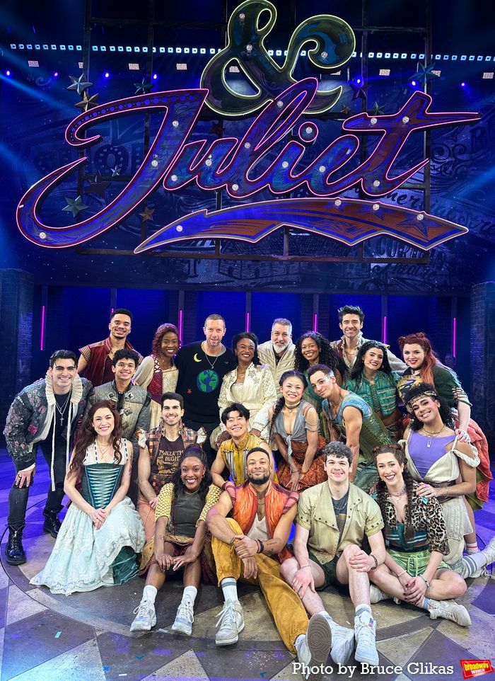 Photos: Coldplay's Chris Martin Visits & JULIET on Broadway — photo 1 of 3