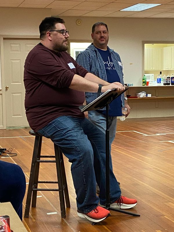 Alan Piotrowicz and Jim Clark Photo