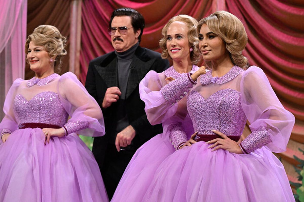 Ana Gasteyer, Will Ferrell, Kristen Wiig, and Kim Kardashian  at 