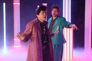 Bowen Yang and Andy Samberg @ BroadwayWorld Bowen Yang and Andy Samberg Photo