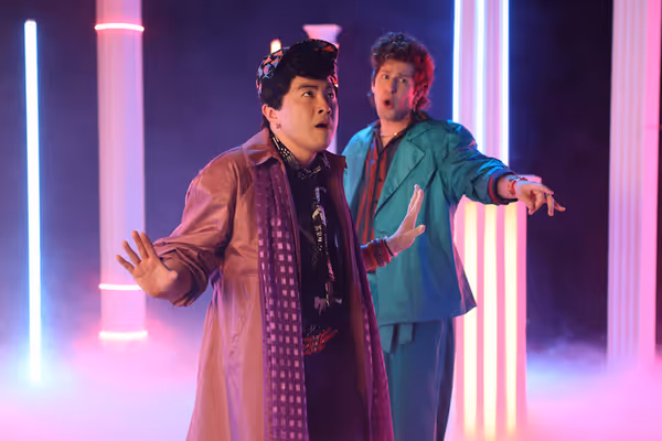 Bowen Yang and Andy Samberg Photo
