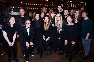 GYPSY orchestra, Doug Emhoff, Andy Einhorn and Kamala Harris @ BroadwayWorld GYPSY orchestra, Doug Emhoff, Andy Einhorn and Kamala Harris Photo