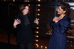 Kamala Harris, Audra McDonald @ BroadwayWorld Kamala Harris, Audra McDonald Photo