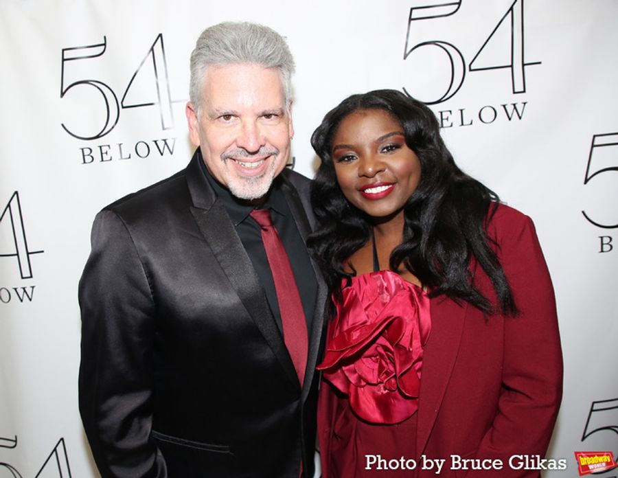 Photos: Backstage at AN EVENING WITH JOAQUINA KALUKANGO at 54 Below Image