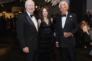 Jamie Niven, Katherine Bryan and George Hamilton Photo