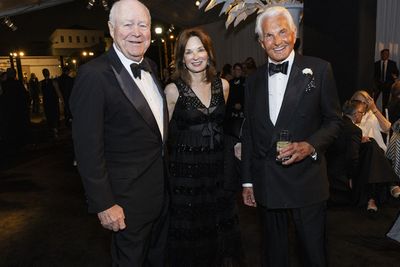 Jamie Niven, Katherine Bryan and George Hamilton Photo