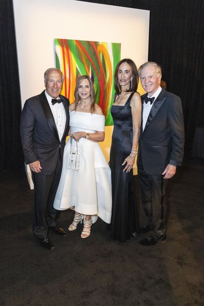 Mitchell Morgan, Hilarie Morgan, Diane Sculley and John Sculley Photo