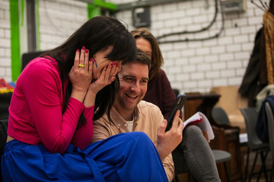 Photos: ...EARNEST? UK Tour Company In Rehearsals Image