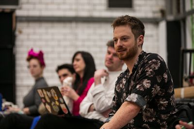 Simon Paris with company Photo