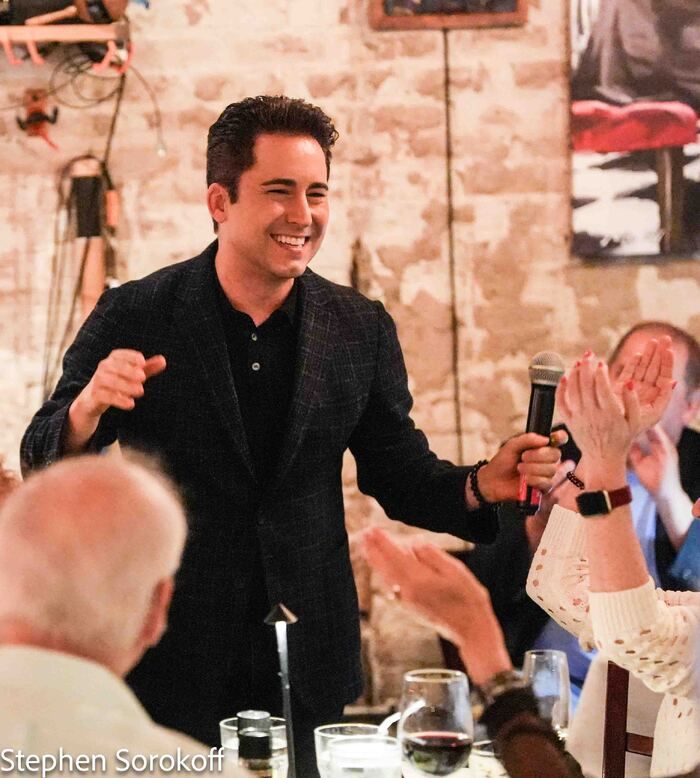 Photos: John Lloyd Young Surprises Open Mic Audience at Cafe Centro — photo 1 of 20