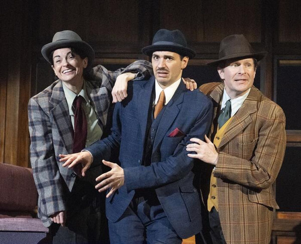 Danielle Bird, Mateo Oxley and Phil Yarrow at 