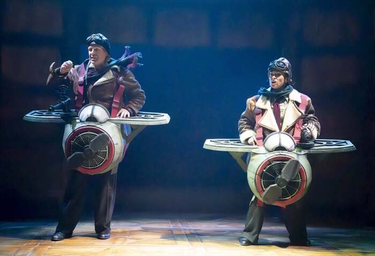 Danielle Bird and Phil Yarrow at 