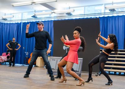 Erich Bergen, Jasmine Amy Rogers, and Gabriella Sorrentino
 Photo
