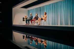 CRAVE: SET DESIGN by Jennifer Zeyl,  LIGHTING DESIGN by Jessica Trundy, COSTUME DESIG Photo