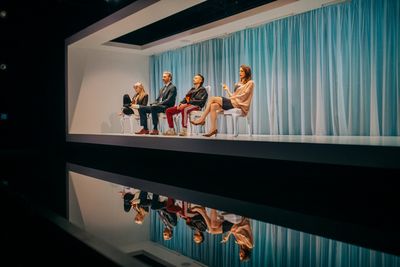 CRAVE: SET DESIGN by Jennifer Zeyl,  LIGHTING DESIGN by Jessica Trundy, COSTUME DESIG Photo