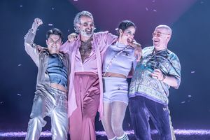 James Phoon, Gerald Kyd, Mara Huf & Forbes Masson  Photo