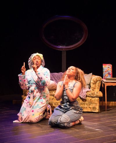 Jade (Jasmine Ashanti) and Eemani (Sarah Hollis)  Photo