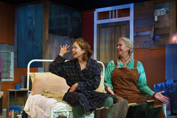 Virginia Newcomb and Carolyn Messina  Photo by Julie Fowells Photo