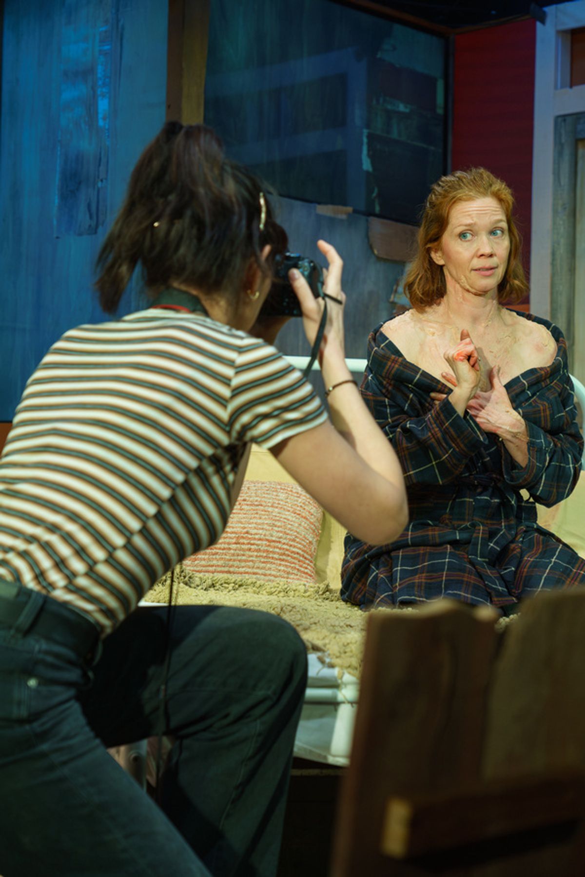 Erin Pineda and Virginia Newcomb  Photo by Julie Fowells at 