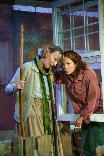 Laura Gardner and Virginia Newcomb  Photo by Julie Fowells Photo