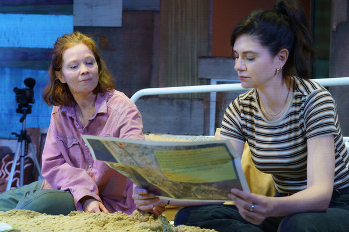 Virginia Newcomb and Erin Pineda  Photo by Julie Fowells at 