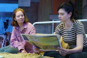 Virginia Newcomb and Erin Pineda  Photo by Julie Fowells Photo