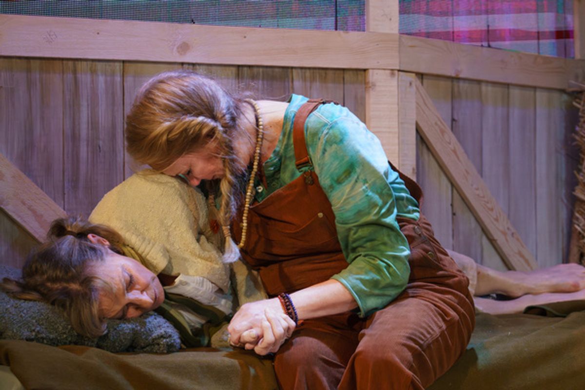 Laura Gardner and Carolyn Messina  Photo by Julie Fowells at 