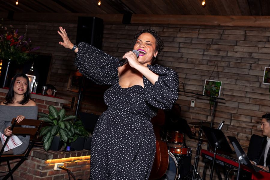 Photos: Darren Criss, Sara Bareilles & More Attend MAYBE HAPPY VALENTINE'S With Dez Duron Image