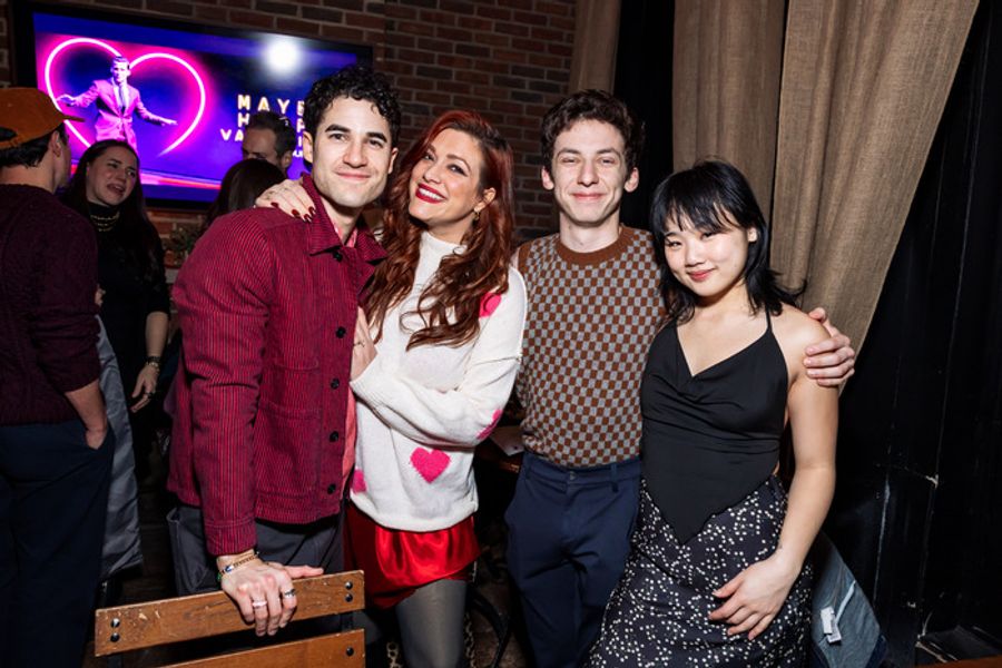 Photos: Darren Criss, Sara Bareilles & More Attend MAYBE HAPPY VALENTINE'S With Dez Duron Image