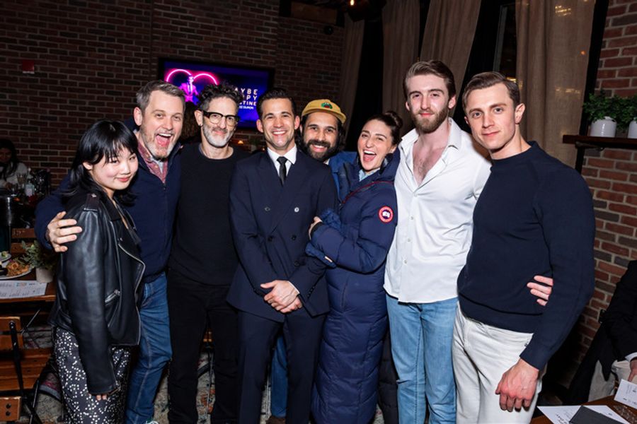 Photos: Darren Criss, Sara Bareilles & More Attend MAYBE HAPPY VALENTINE'S With Dez Duron Image