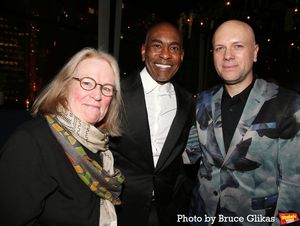 Kathy Marshall, Paul Tazewell and Miodrag Guberinic @ BroadwayWorld Kathy Marshall, Paul Tazewell and Miodrag Guberinic Photo