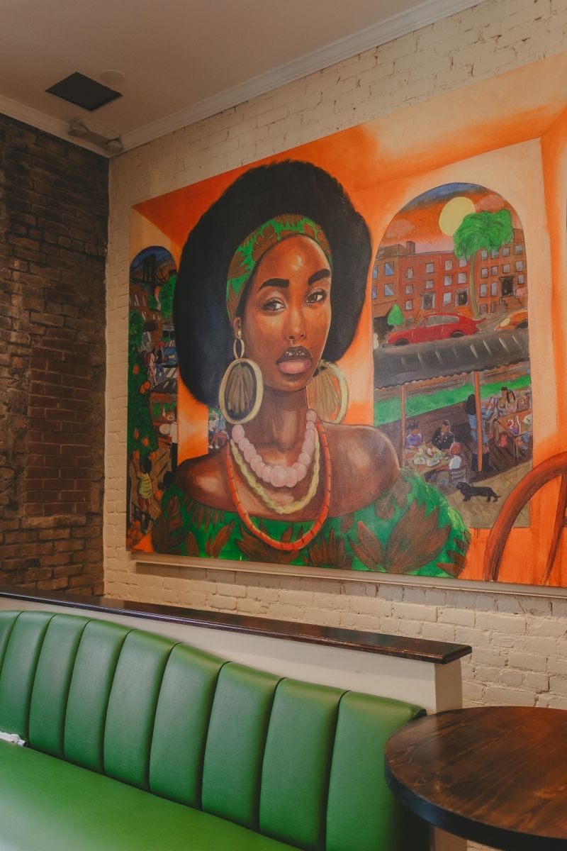 Review: Mango Bay Serves Afro-Caribbean Eats in a Charming Brooklyn Brownstone Review: Mango Bay Serves Afro-Caribbean Eats in a Charming Brooklyn Brownstone Image