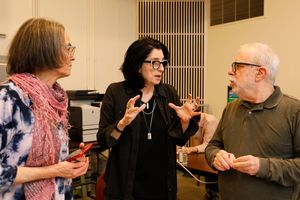 Bonnie Panson, Tina Landau and Ira Weitzman. Credit to Chasi Annexy Photo