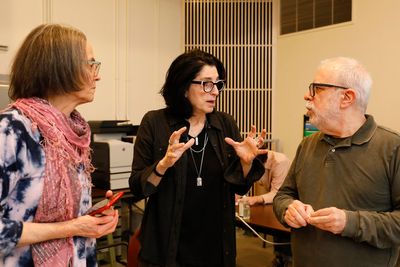 Bonnie Panson, Tina Landau and Ira Weitzman. Credit to Chasi Annexy Photo