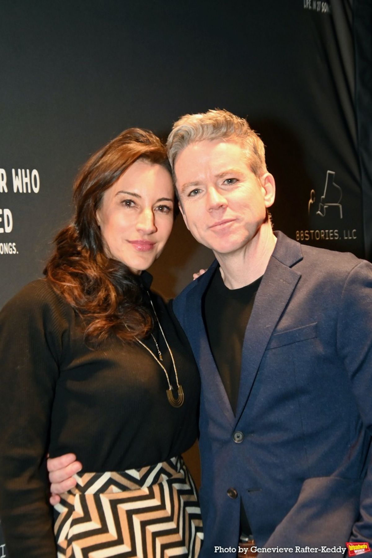 America Olivo-Campbell and Christian Campbell at 