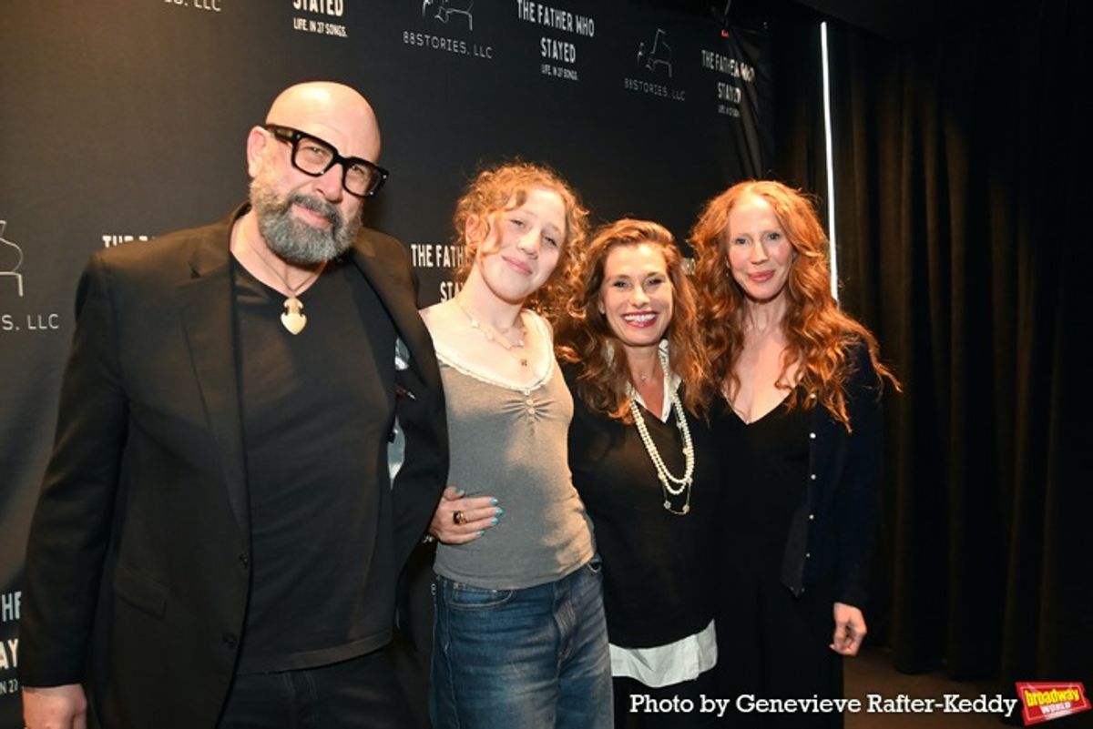 Jeremy Schonfeld, Gus Schonfeld, Dolly Fox and Sarah-Jane Casey at 