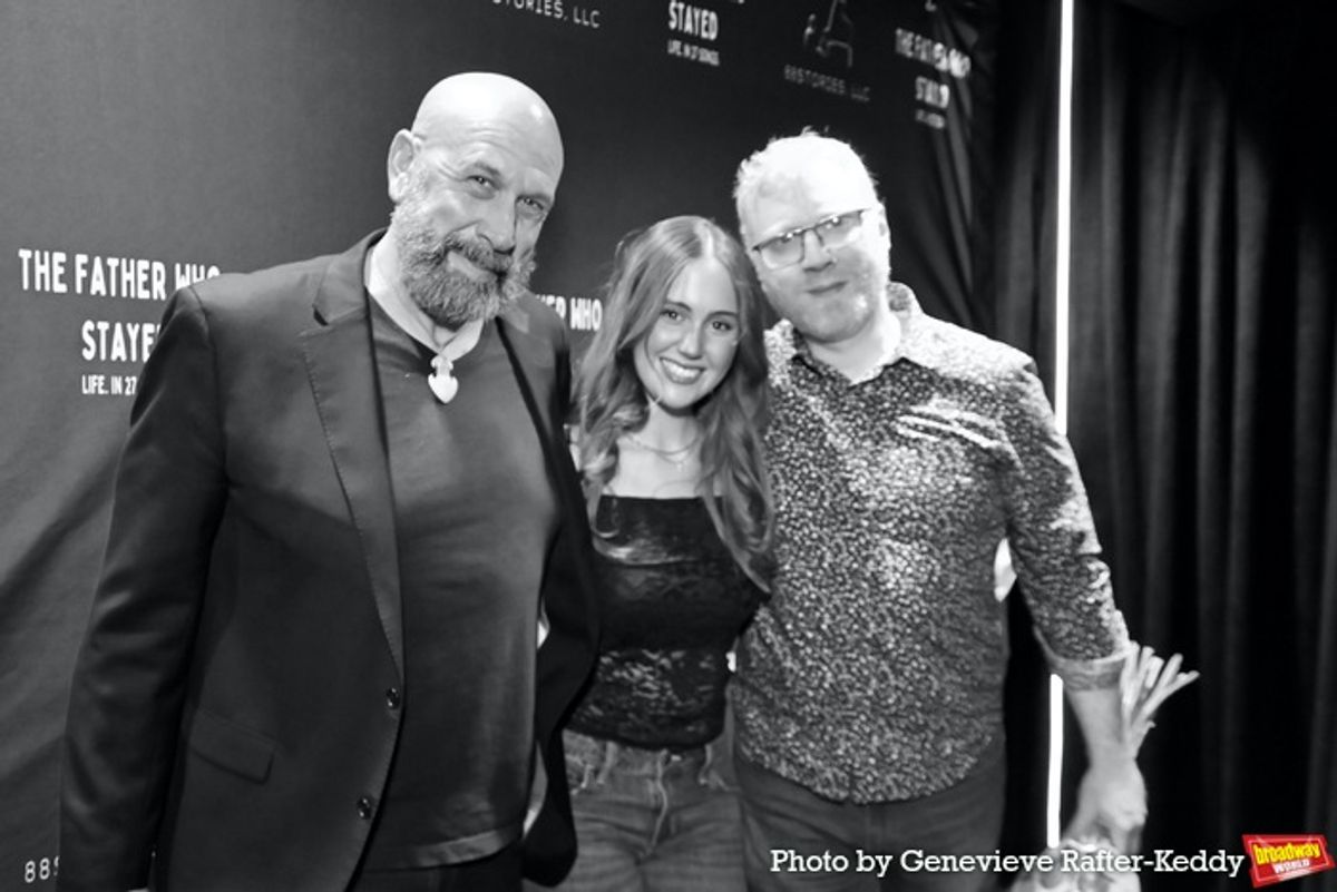 Jeremy Schonfeld, Caroline Sottile and Theseus Roche at 