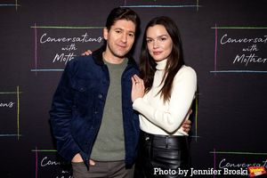 Michael Zegen, Jennifer Damiano @ BroadwayWorld Michael Zegen, Jennifer Damiano Photo
