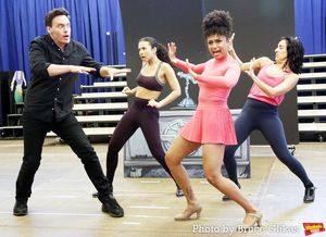 Erich Bergen, Jasmine Amy Rogers and The "Boop: The Musical" Cast Photo