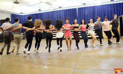 Jasmine Amy Rogers and The "Boop: The Musical" Cast Photo