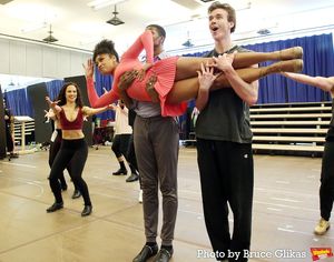 Jasmine Amy Rogers and The "Boop: The Musical" Cast Photo