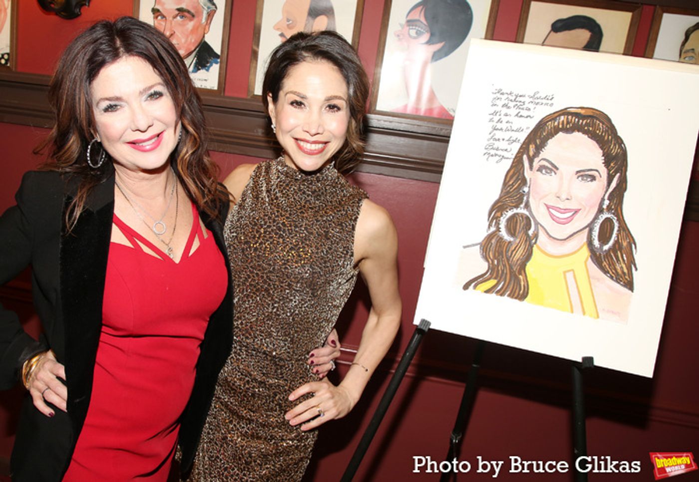 Photos: CHICAGO's Bianca Marroquín Receives Sardi's Caricature Photos: CHICAGO's Bianca Marroquín Receives Sardi's Caricature Image