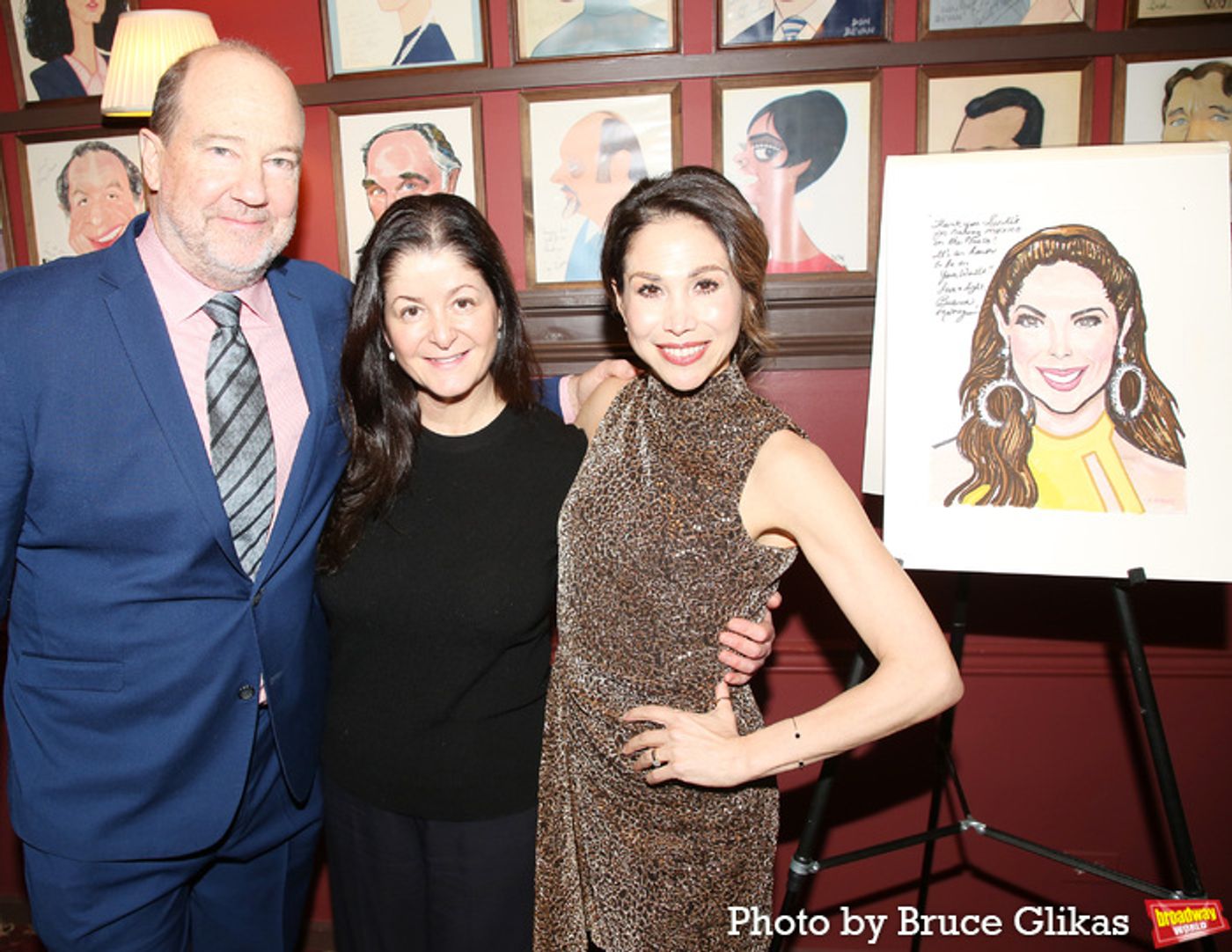 Photos: CHICAGO's Bianca Marroquín Receives Sardi's Caricature Photos: CHICAGO's Bianca Marroquín Receives Sardi's Caricature Image