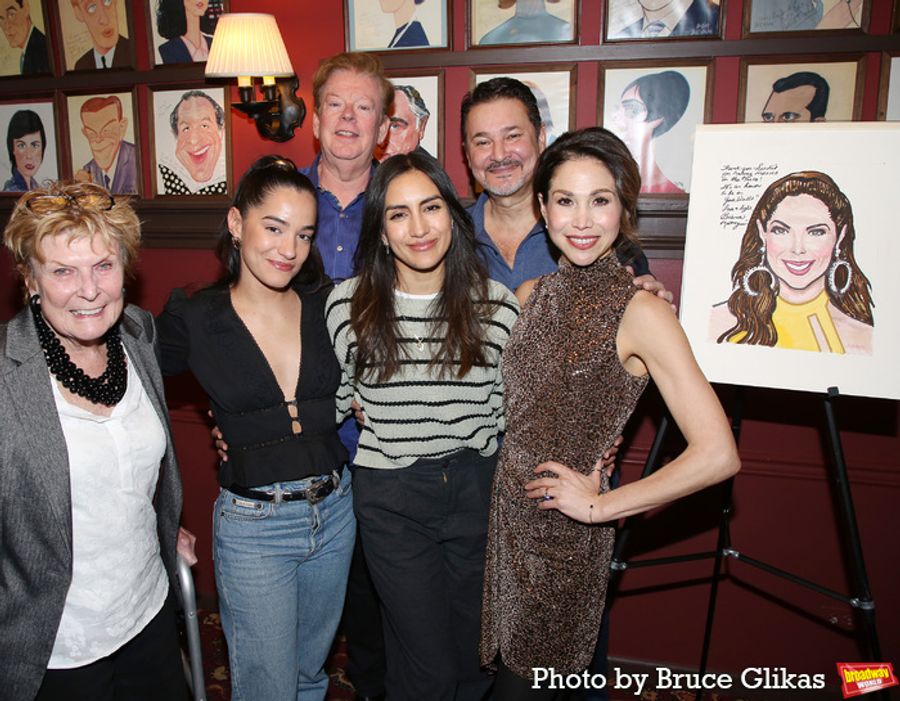 Photos: CHICAGO's Bianca Marroquín Receives Sardi's Caricature Image