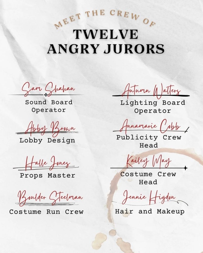 Review: TWELVE ANGRY JURORS at Ouachita Baptist University Verser Theatre Review: TWELVE ANGRY JURORS at Ouachita Baptist University Verser Theatre Image