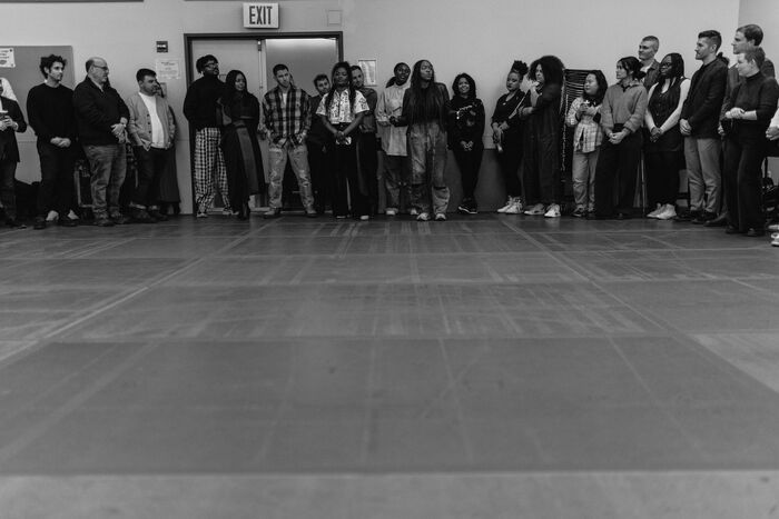 First Look at Nick Jonas and Adrienne Warren in THE LAST FIVE YEARS Broadway Rehearsals  Image