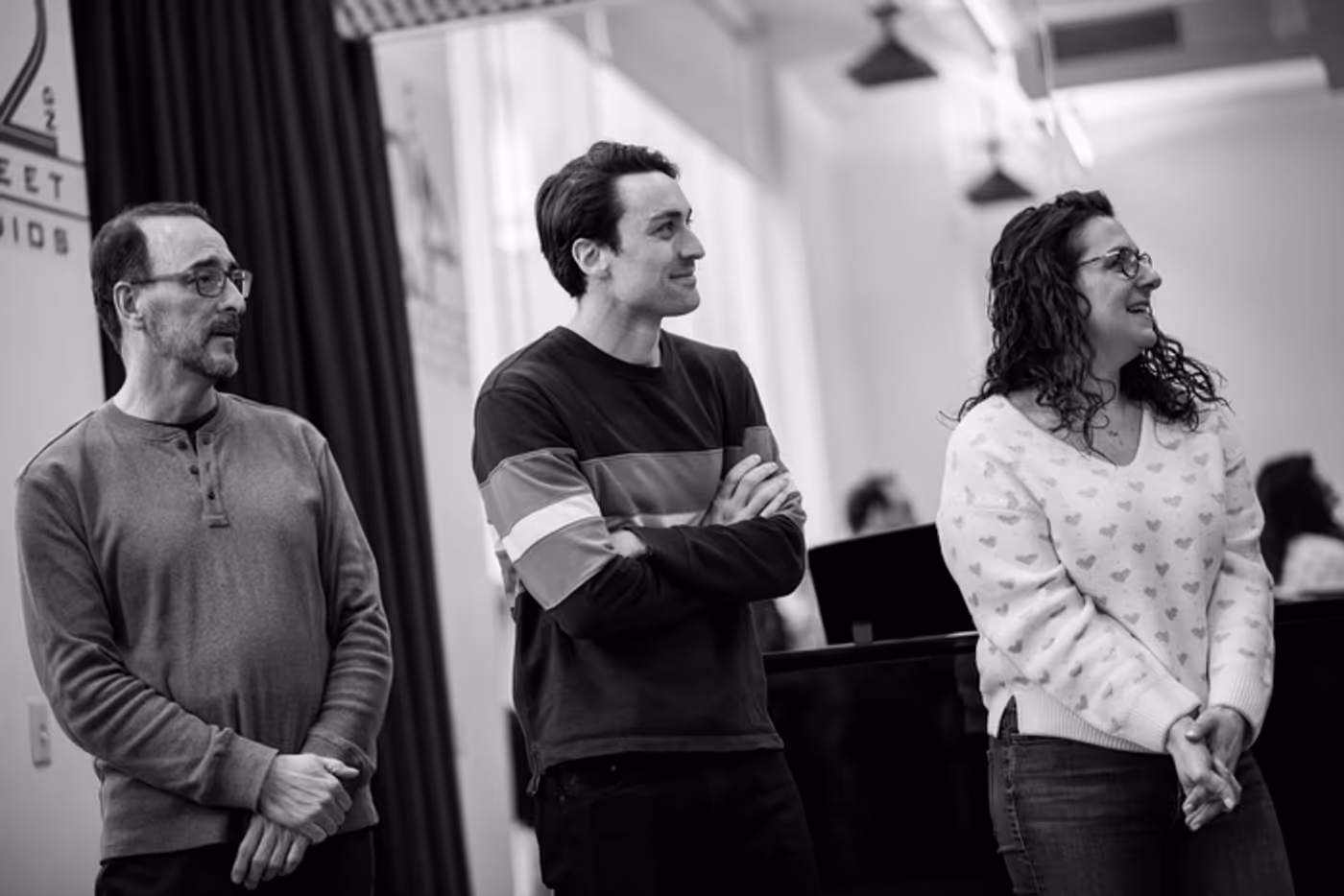 First Look at Nick Jonas and Adrienne Warren in THE LAST FIVE YEARS Broadway Rehearsals  Image