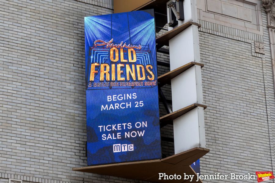 Up on the Marquee: STEPHEN SONDHEIM'S OLD FRIENDS Image